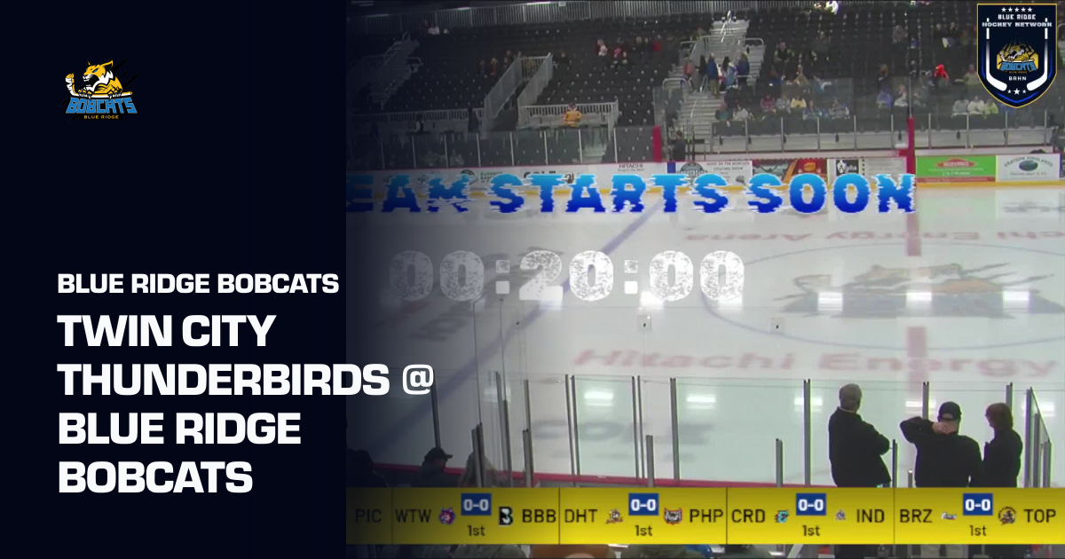 Twin City Thunderbirds @ Blue Ridge Bobcats (Blue Ridge Bobcats) | FPHL